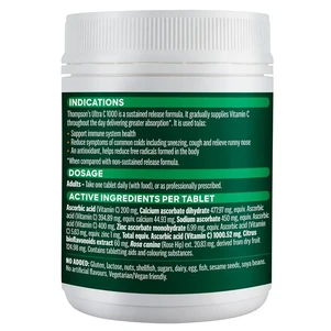 (PRE ORDER) Thompson's Ultra C 1000mg 180 Tablets shelf life 2yrs