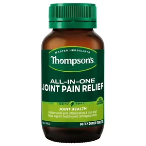 (PRE ORDER) Thompson's All In One Joint Pain Relief 60 Tablets shelf life 2yrs