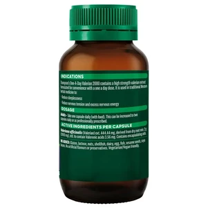 (PRE ORDER) Thompson's One-A-Day Valerian 2000mg 60 Capsules shelf life 2yrs