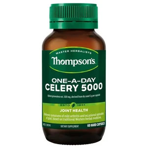 (PRE ORDER) Thompson's One-A-Day Celery Seed 5000mg 60 Capsules shelf life 2 yrs