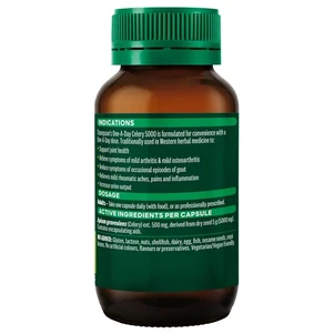 (PRE ORDER) Thompson's One-A-Day Celery Seed 5000mg 60 Capsules shelf life 2 yrs