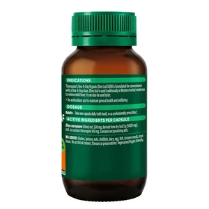 (PRE ORDER) Thompson's One-A-Day Organic Olive Leaf 60 Capsules shelf life 2yrs