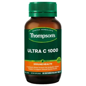 (PRE ORDER) Thompson's Ultra C 1000mg 60 Tablets shelf life 2yrs