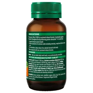 (PRE ORDER) Thompson's Ultra C 1000mg 60 Tablets shelf life 2yrs