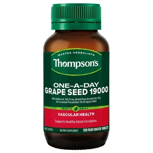 (PRE ORDER) Thompson's One-A-Day Grape Seed 19000mg 120 Tablets shelf life 2yrs