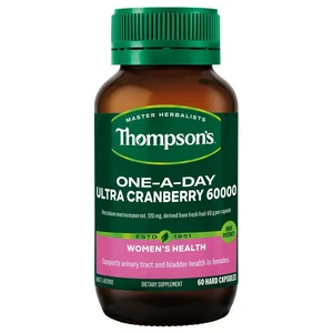 (PRE ORDER) Thompson's One-A-Day Ultra Cranberry 60000 60 Capsules shelf life 2yrs