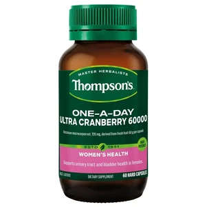 (PRE ORDER) Thompson's One-A-Day Ultra Cranberry 60000 60 Capsules shelf life 2yrs