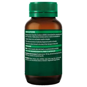 (PRE ORDER) Thompson's One-A-Day Ultra Cranberry 60000 60 Capsules shelf life 2yrs