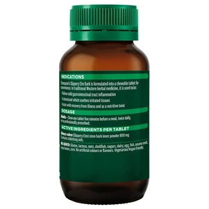 (PRE ORDER) Thompson's Slippery Elm Bark 800mg 60 Tablets shelf life 2yrs