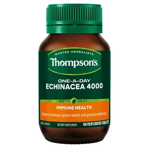(PRE ORDER) Thompson's One-A-Day Echinacea 4000mg 60 Tablets shelf life 2yrs