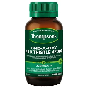 (PRE ORDER) Thompson's One-A-Day Milk Thistle 42000mg 60 Capsules shelf life 2yrs